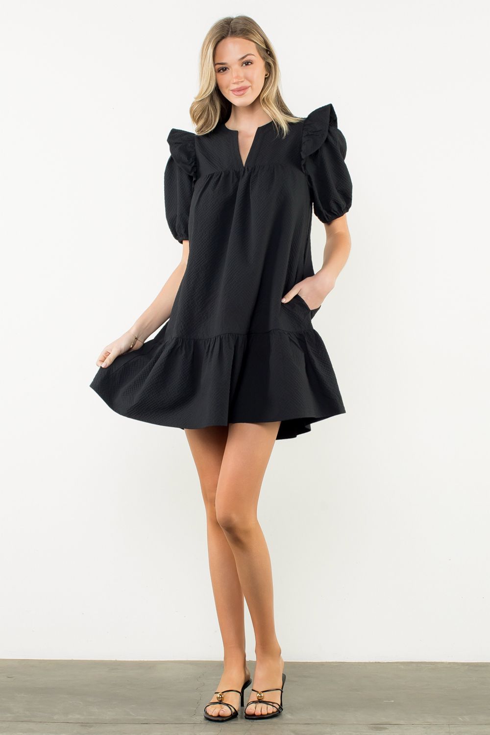 Macie Black Dress