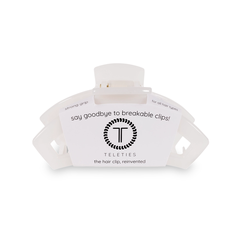 Coconut White Medium Hair Clip