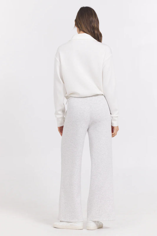 Spring Grey Cloud Fleece Pant