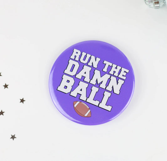 Run The Ball Game Day Button