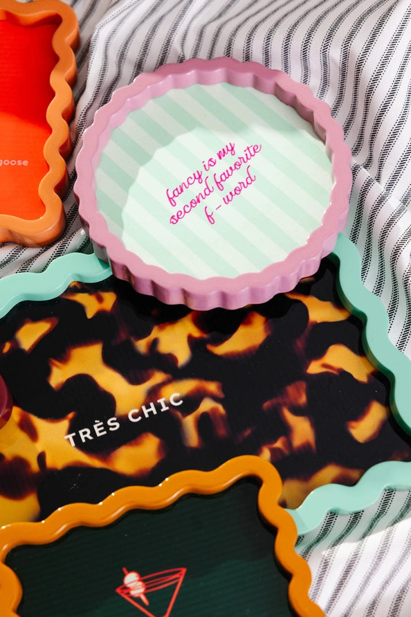 Fancy Small Lacquer Tray