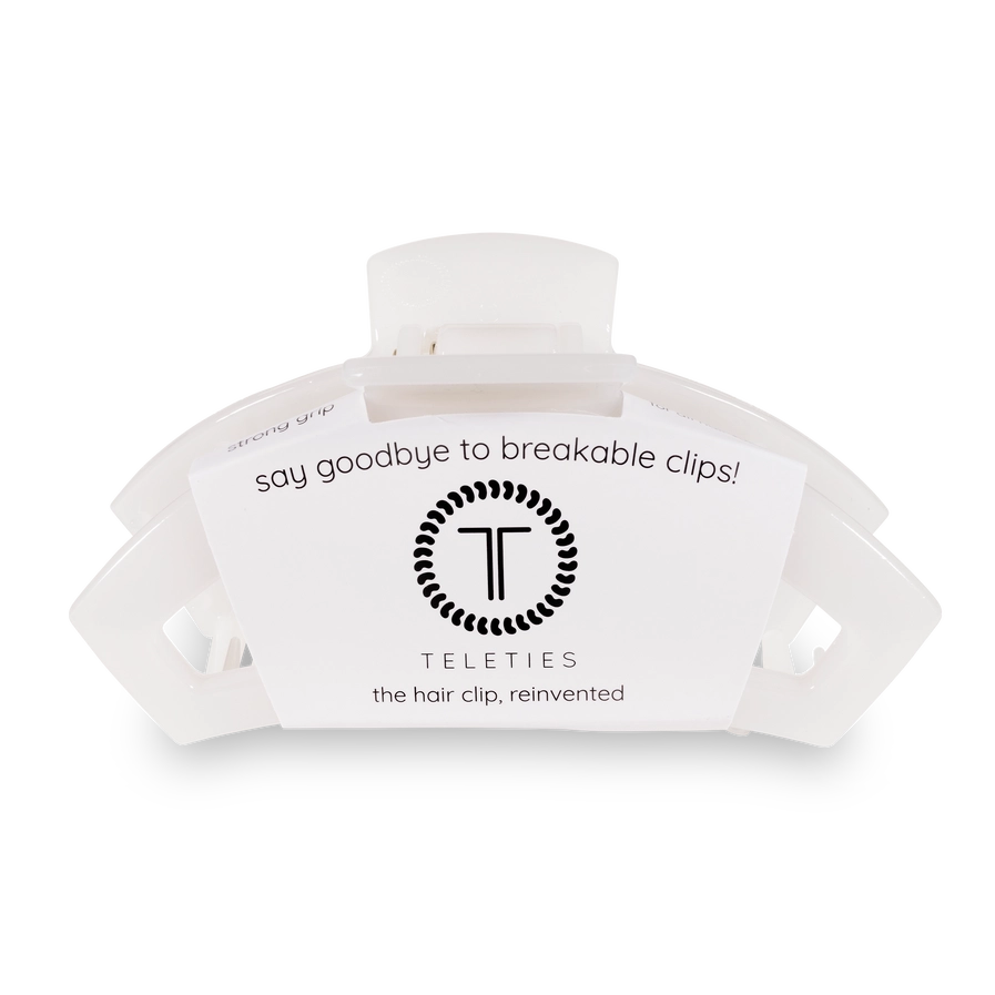 Coconut White Large Hair Clip