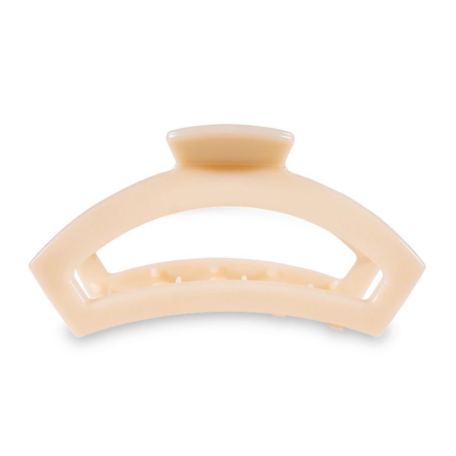 Almond Beige Large Hair Clip