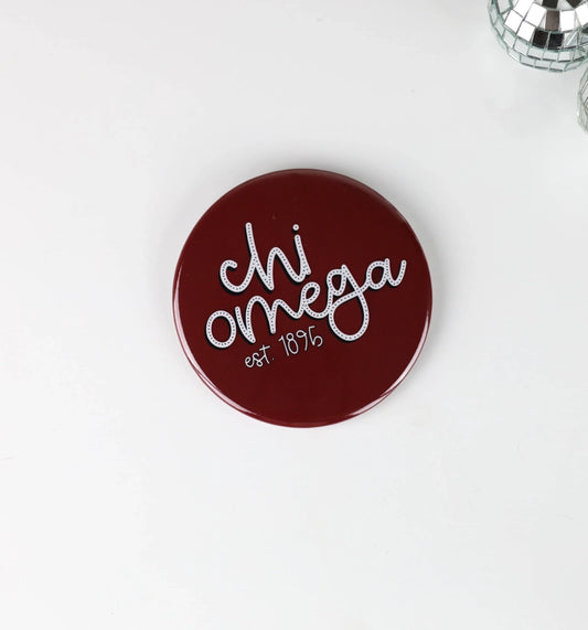 Chi Omega est. Game Day Button