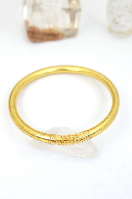 Gold Single Budda Bracelet-L
