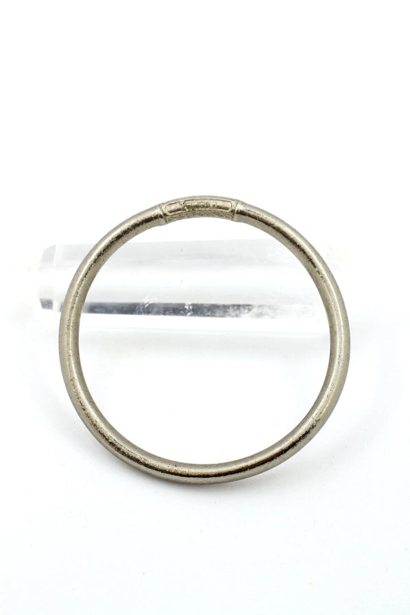 Pewter Single Budda Bracelet-L