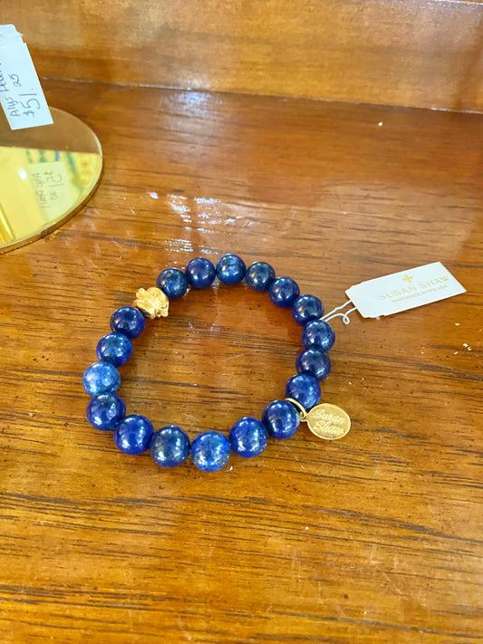 Bailey Stretch Bracelet - Blue Lapis