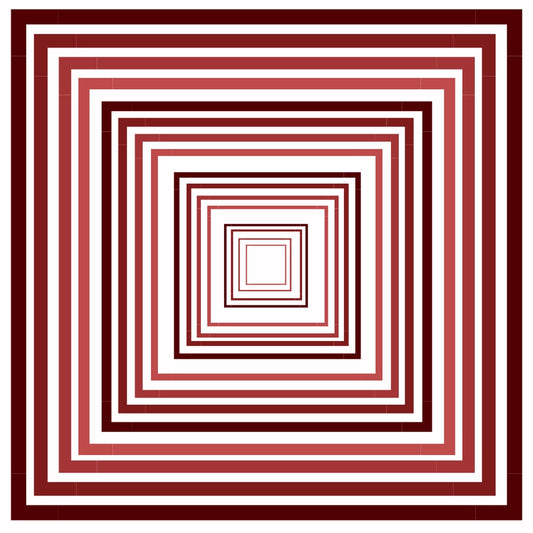 Maroon Stripe Neck Scarf