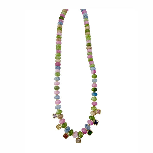 Marissa Multi Colored Beaded Necklace