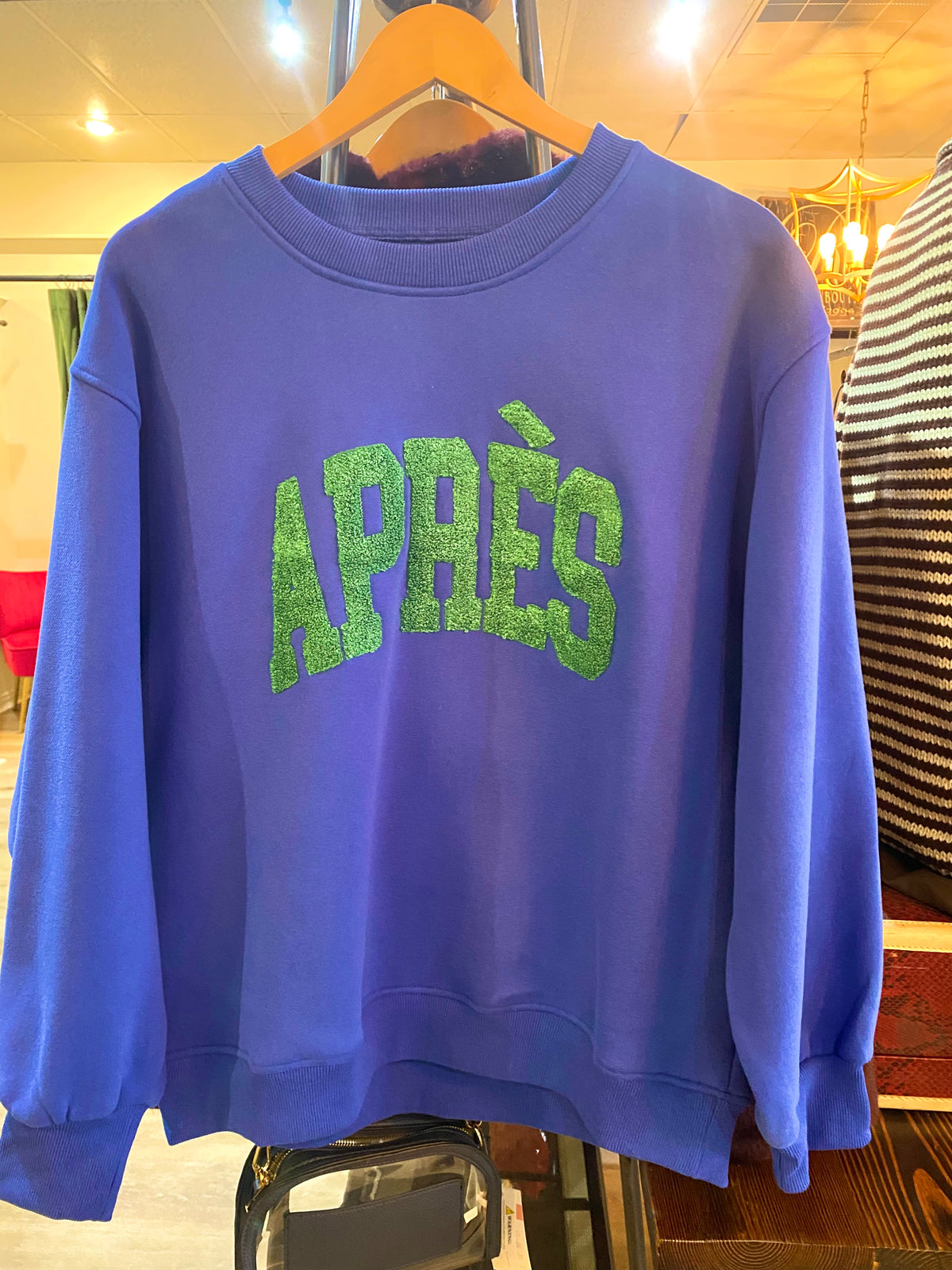 Blue & Green Après Sweatshirt