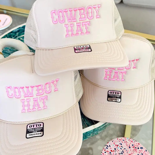'Cowboy Hat' Embroidered Hat