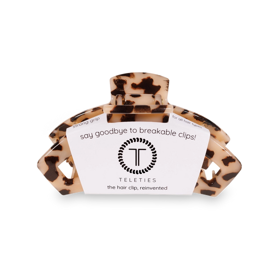 Blonde Tortoise Medium Hair Clip