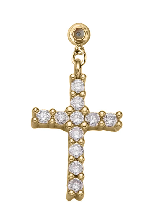 Cross Drop Charm