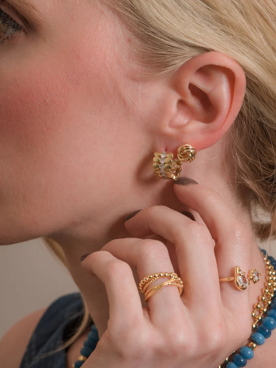 Ellis Huggie Earrings