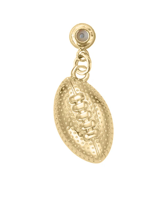 Football Drop Charm