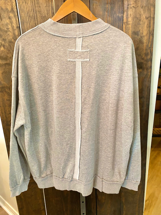 Snow Washed Pullover