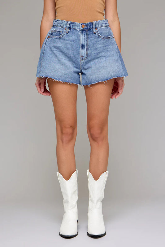 Finn A-Line Denim Shorts