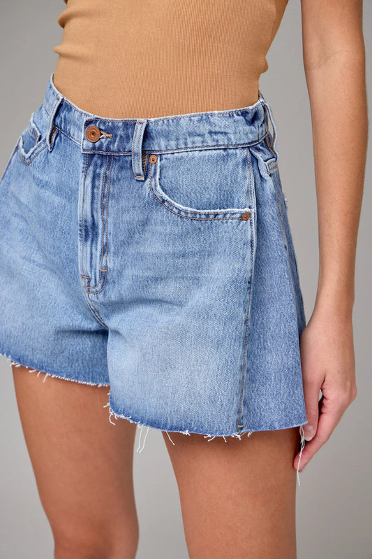 Finn A-Line Denim Shorts