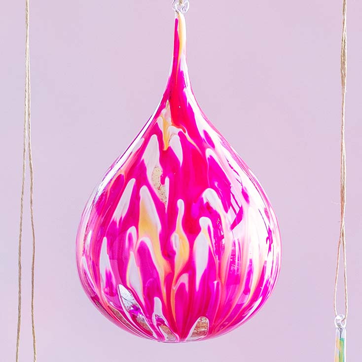 Marble Drop Ornament