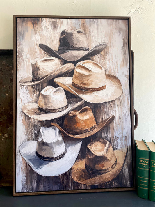 Cowboy Hats Art