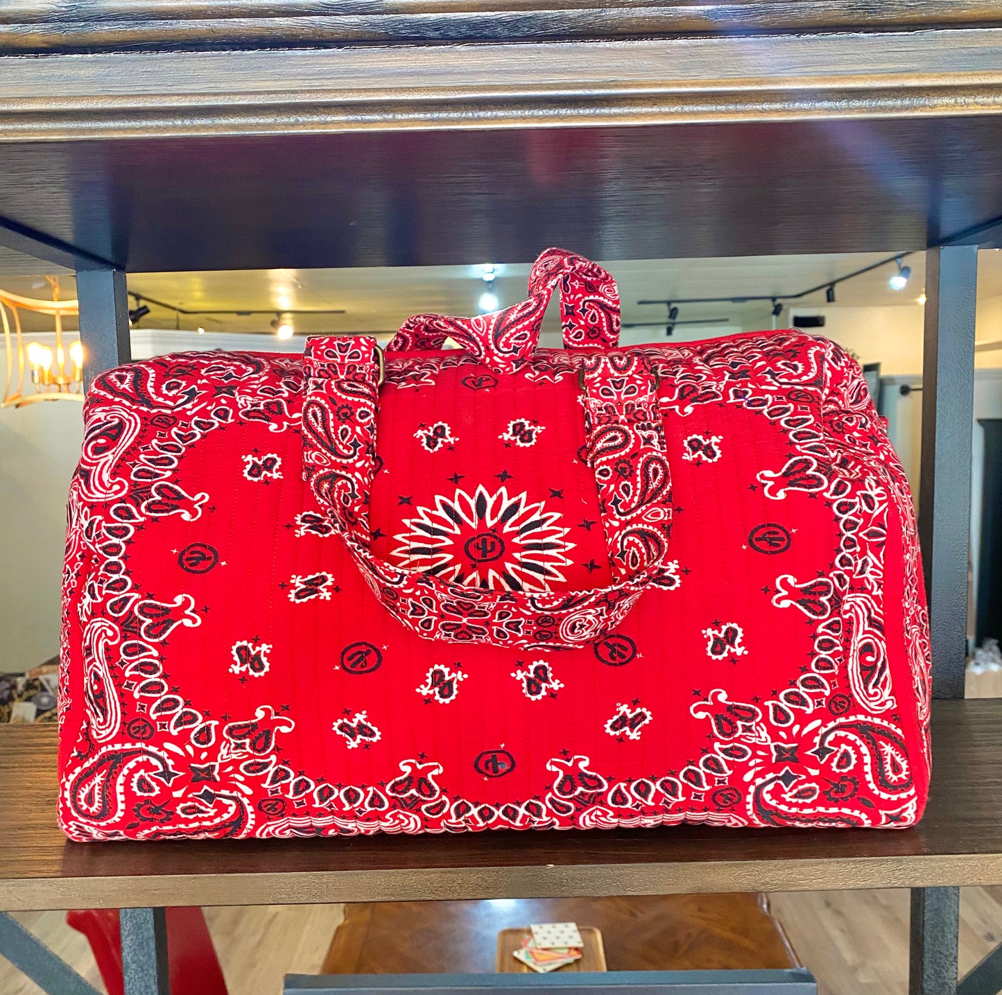 Paisley Duffel Bag