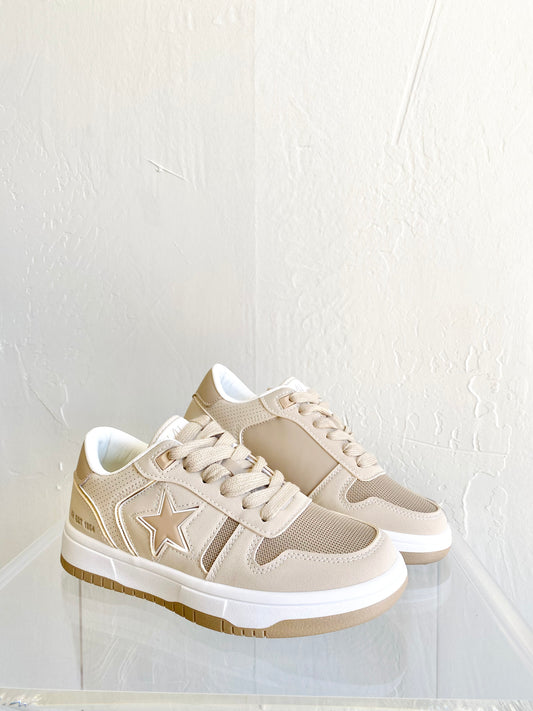 Vintage Havana All Beige Low Top Sneaker