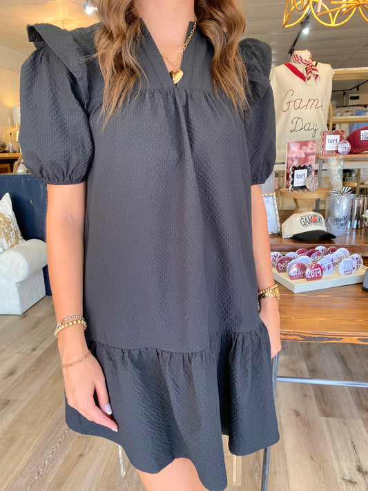 Macie Black Dress