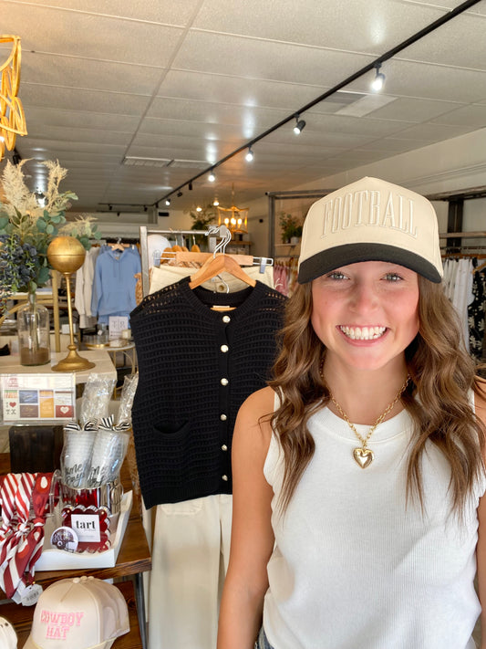 'Football' Neutral Trucker Hat