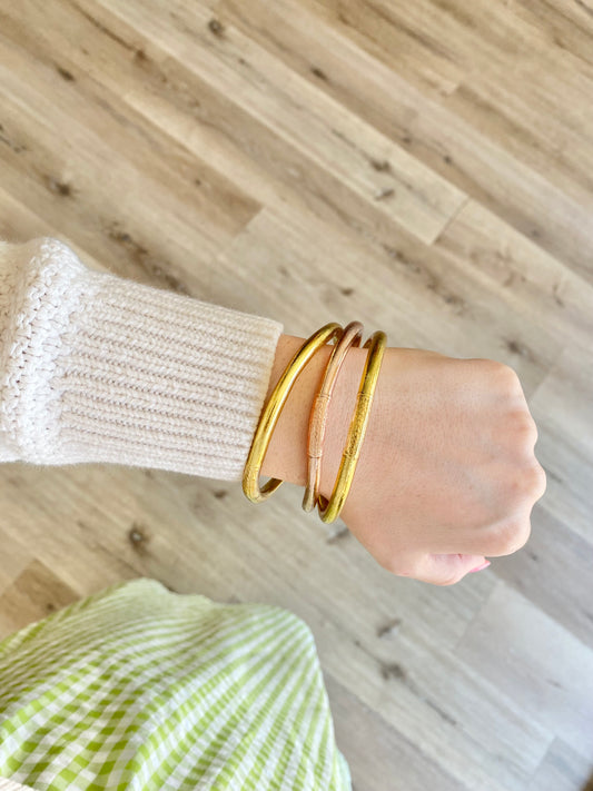 Gold Budda Bracelet-L