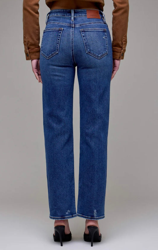 Ella High Rise Dark Wash Jean