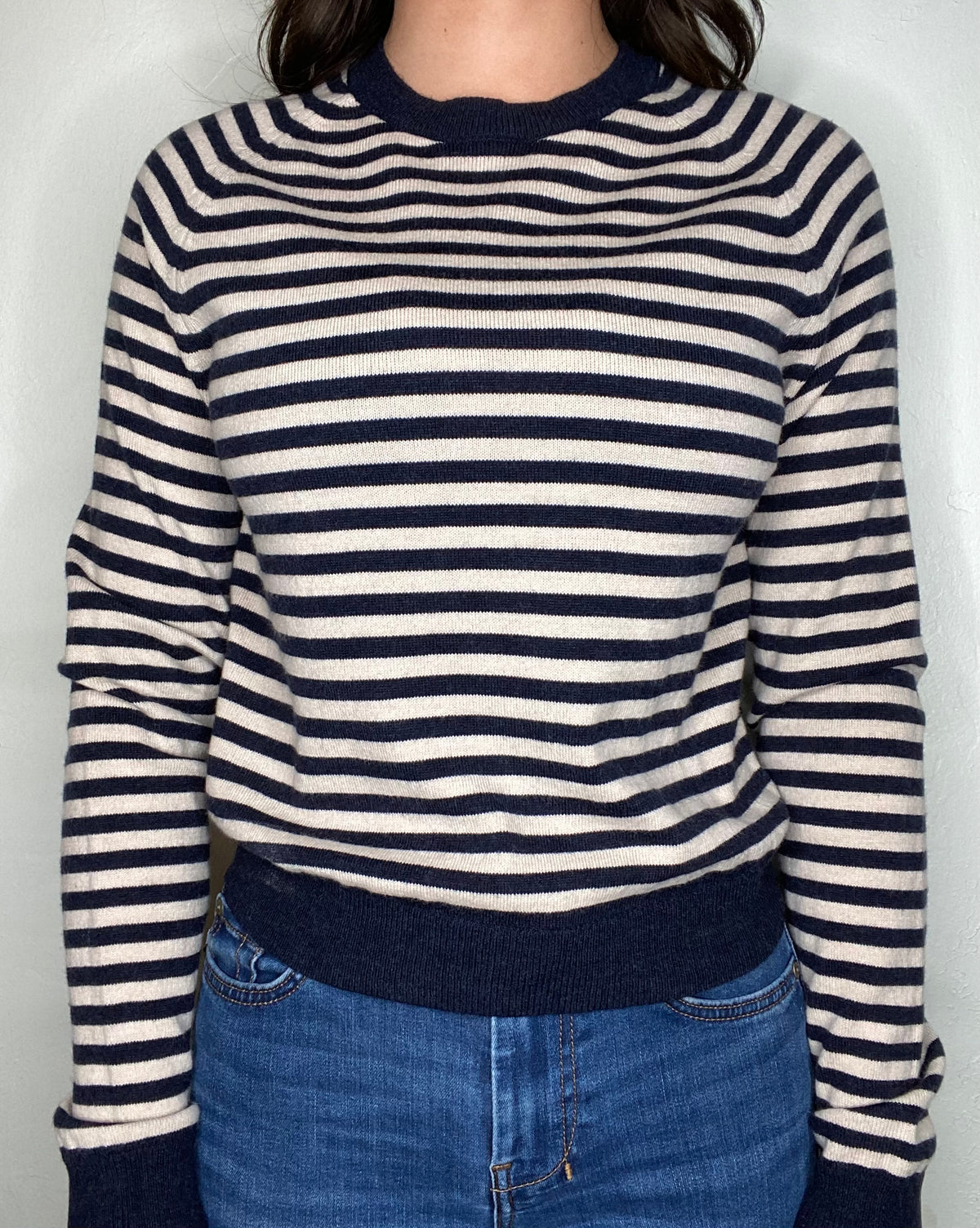 Striped Crewneck Sweater