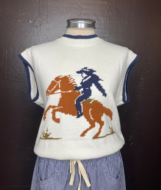 Western Knit Top