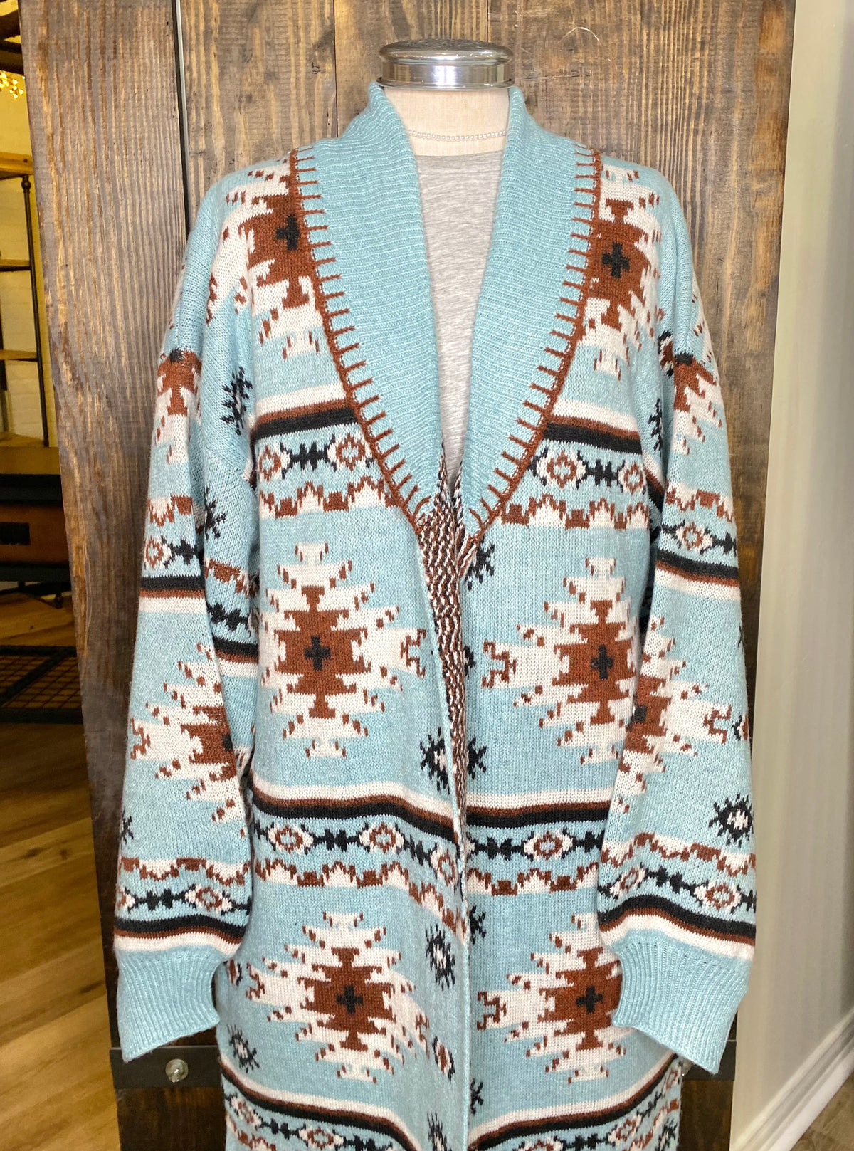 Multicolor Duster Cardigan