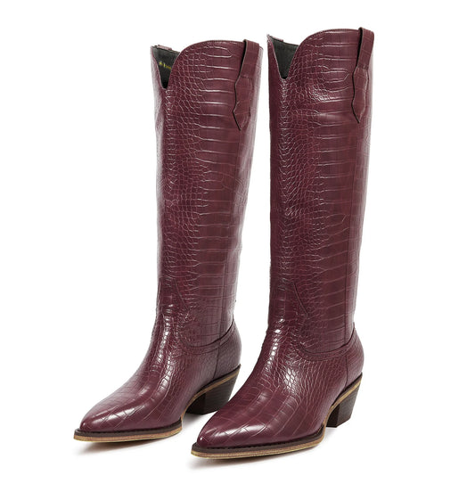 LeAnn Boot in Dark Cherry