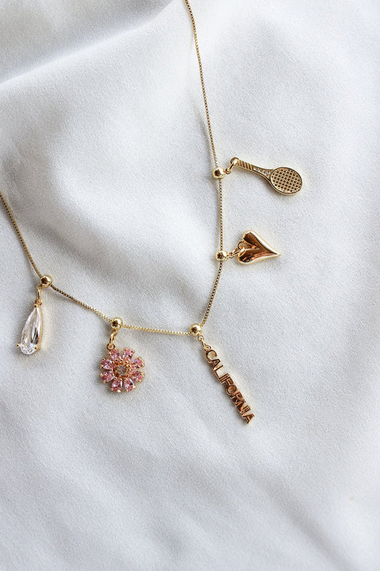 Vintage Teardrop Drop Charm