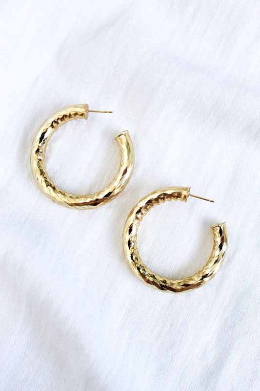 Jasmine Small Hoop Earring