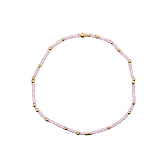 Lavender Bitty Bauble Bracelet