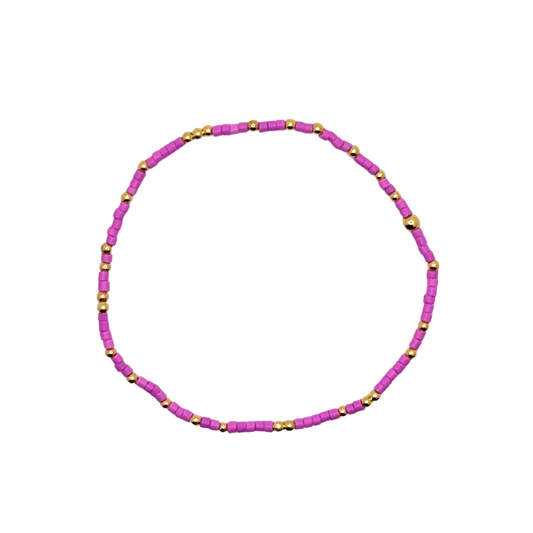 Orchid Bitty Bauble Bracelet