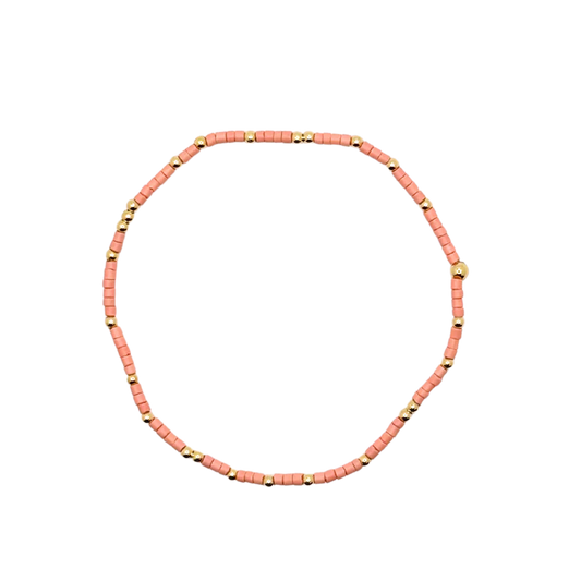 Petal Pink Bitty Bauble Bracelet