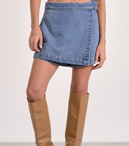 Amy Denim Skort
