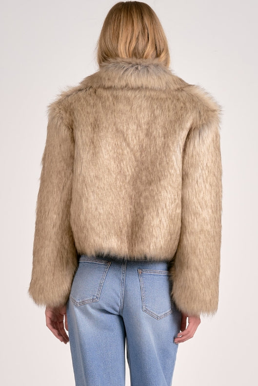 Hillary Faux Fur Jacket