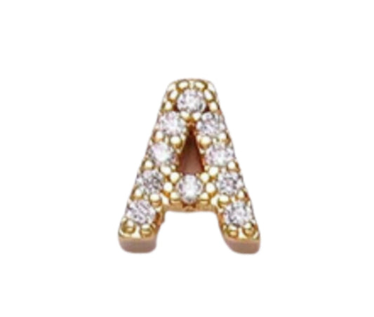 Lux Letter Slide Charms