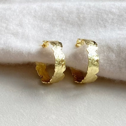 18K Gold Plated Hoops