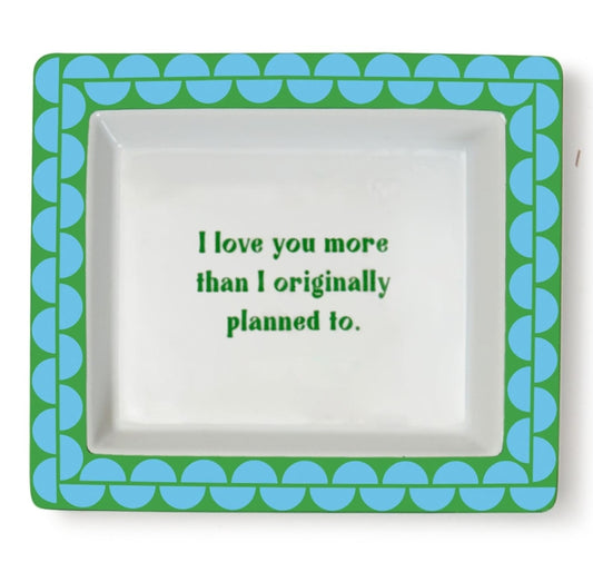"I Love You" Trinket Tray