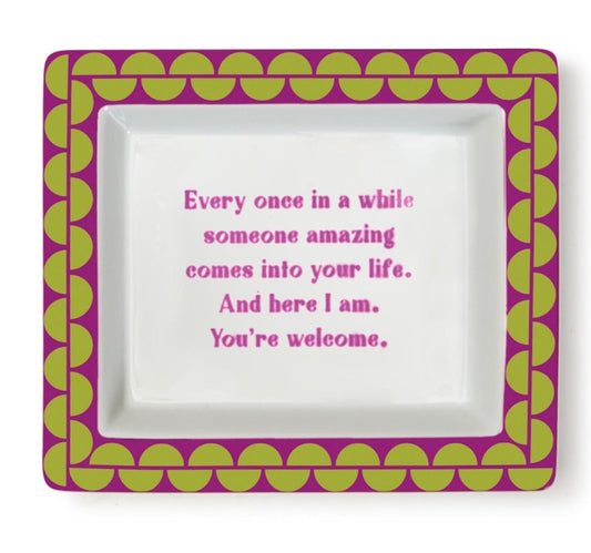 "Someone Amazing" Trinket Tray