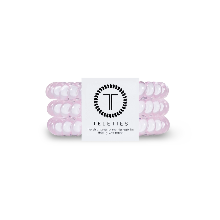 Rose Water Pink Hair Ties