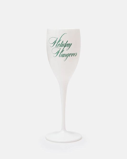 Holiday Hangover Champagne Flute