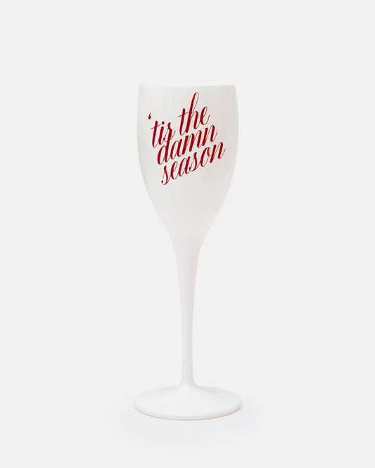 'Tis The Season Champagne Flute