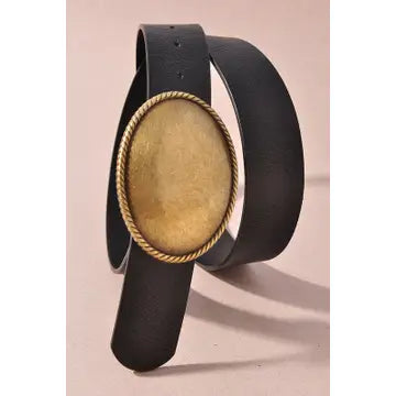 Faux Leather Belt