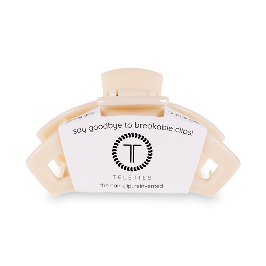 Almond Beige Small Hair Clip